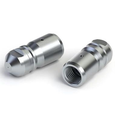 Custom Threaded Insert Components for Automation Equipment, Processed by CNC Turning