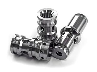 Automated Aluminum Parts Machined by CNC Turning